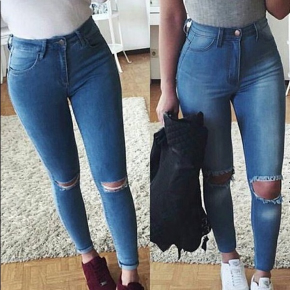 fashion nova tough luck jeans